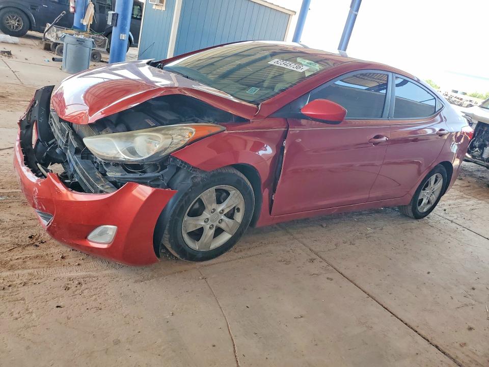 2012 Hyundai Elantra მანქანა იყიდება აუქციონზე, vin: KMHDH4AE7CU297353, აუქციონის ნომერი: 62345736