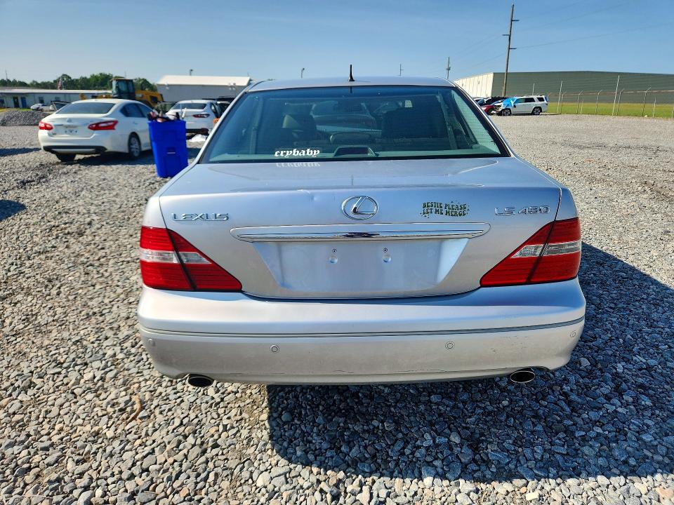 2006 Lexus Ls 430 4d მანქანა იყიდება აუქციონზე, vin: JTHBN36F565045596, აუქციონის ნომერი: 64944976