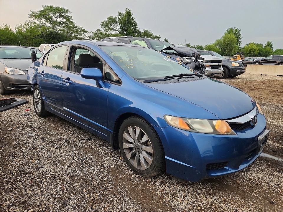 64437686 :رقم المزاد ، 19XFA16889E018082 vin ، 2009 Honda Civic مزاد بيع