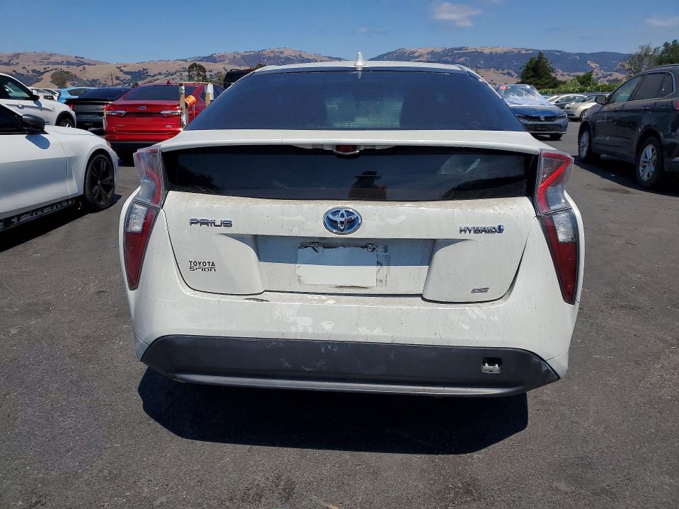 65222646 :رقم المزاد ، JTDKARFU3G3501803 vin ، 2016 Toyota Prius مزاد بيع
