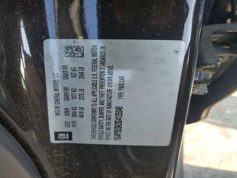 63323866 :رقم المزاد ، 1G4PS5SK2G4125049 vin ، 2016 Buick Verano مزاد بيع