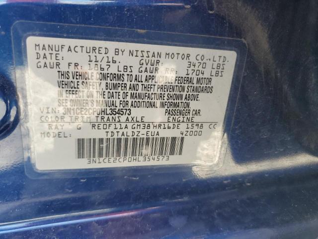 Aukcja sprzedaży 2017 Nissan Versa Note, vin: 3N1CE2CP0HL354573, numer aukcji: 64203756