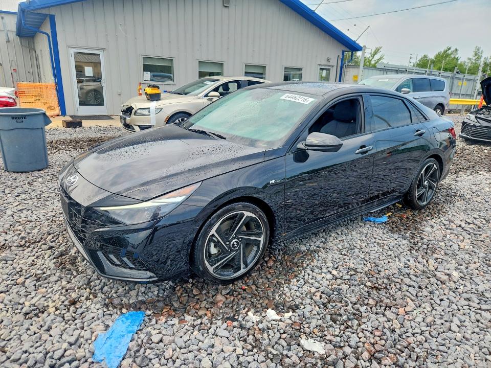 2023 Hyundai Elantra მანქანა იყიდება აუქციონზე, vin: KMHLR4AF7PU607475, აუქციონის ნომერი: 64462216