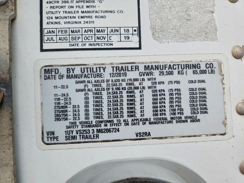 Продаж на аукціоні авто 2021 Utility Trailer Trailer, vin: 1UYVS2533M6206724, номер лоту: 64671306