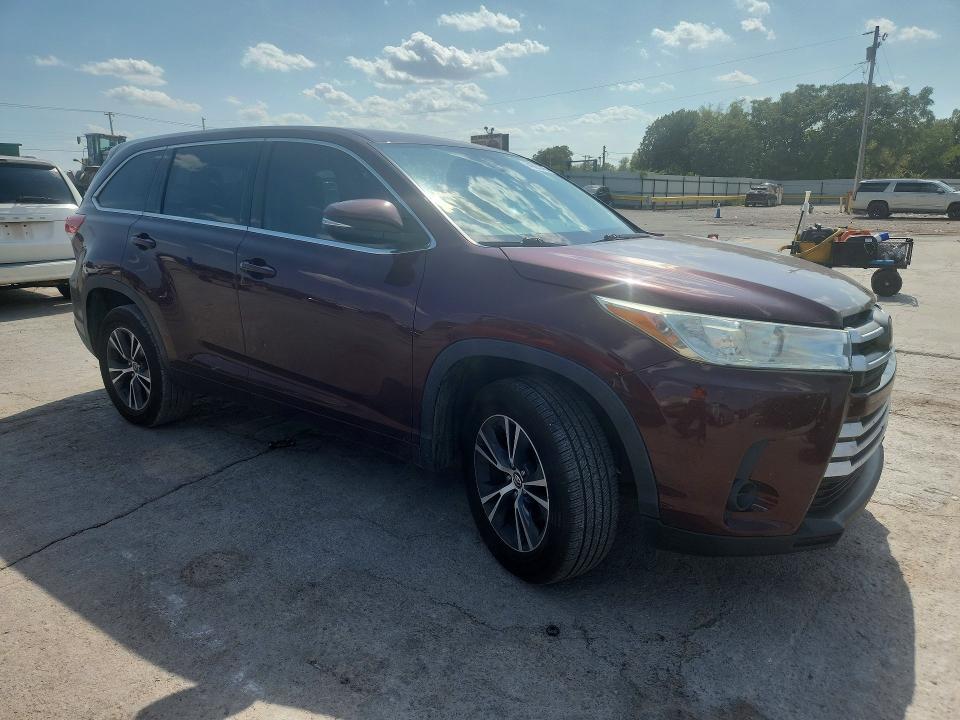 Продаж на аукціоні авто 2018 Toyota Highlander, vin: 5TDZZRFH1JS251204, номер лоту: 64968346