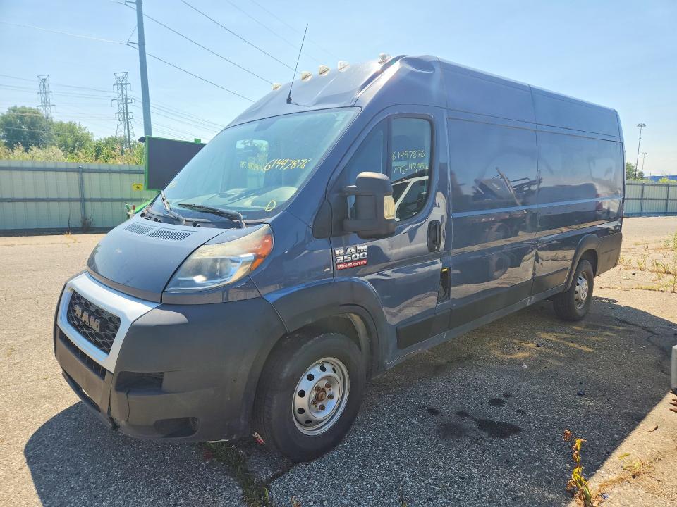 61497876 :رقم المزاد ، 3C6FRVJG4ME503589 vin ، 2021 Ram Promaster 3500 مزاد بيع