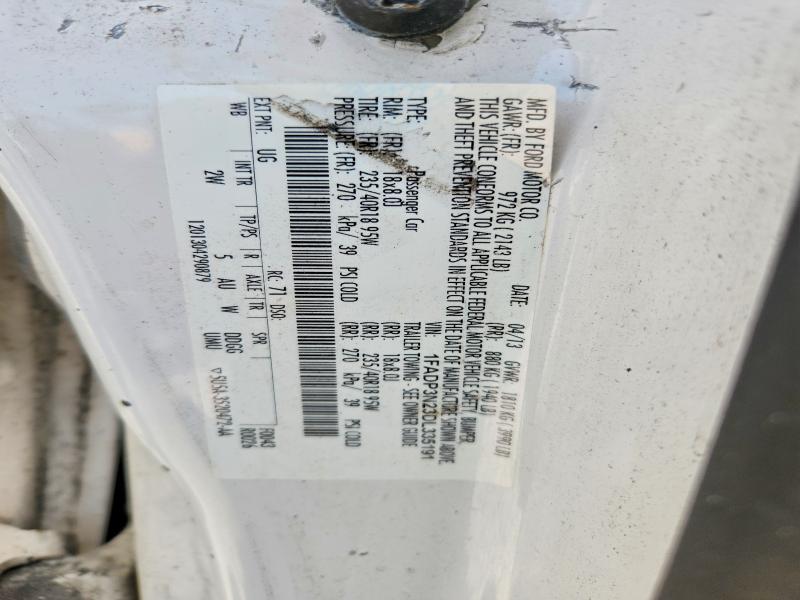 65062136 :رقم المزاد ، 1FADP3N23DL335191 vin ، 2013 Ford Focus مزاد بيع