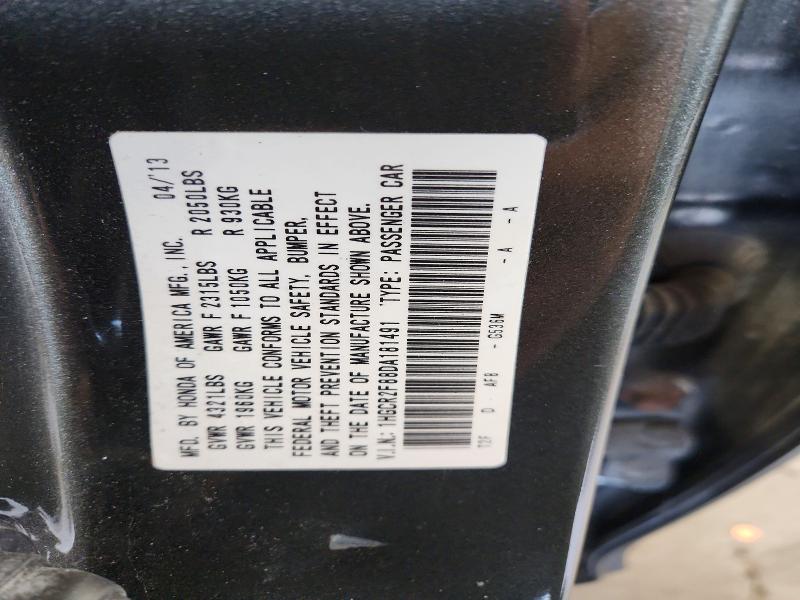 Продаж на аукціоні авто 2013 Honda Accord, vin: 1HGCR2F88DA181491, номер лоту: 63173186