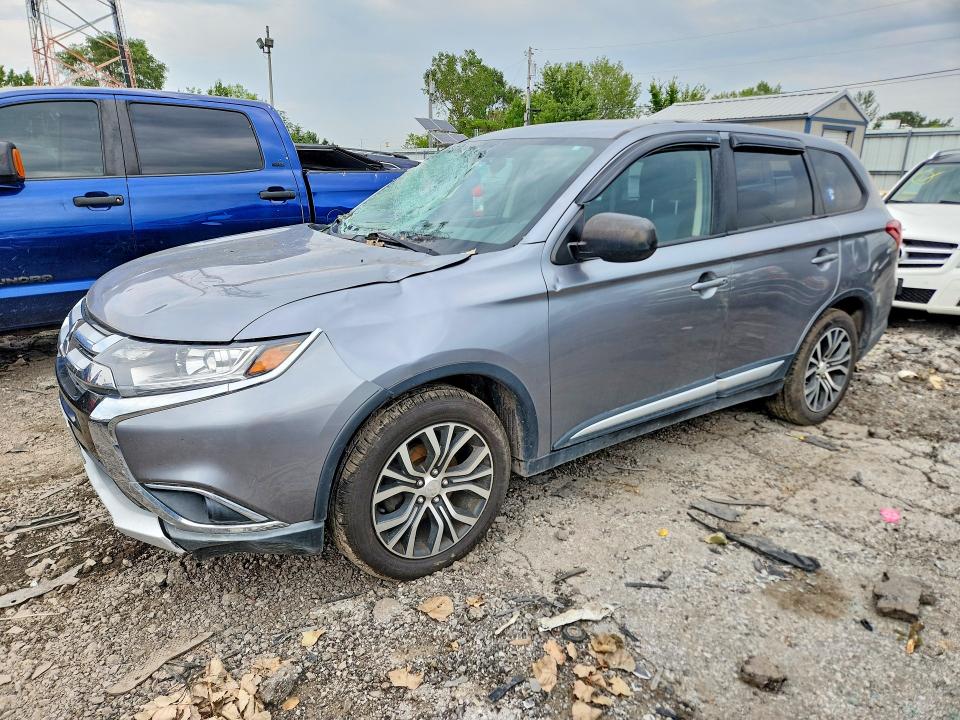 2018 Mitsubishi Outlander მანქანა იყიდება აუქციონზე, vin: JA4AD2A35JZ053166, აუქციონის ნომერი: 65345736