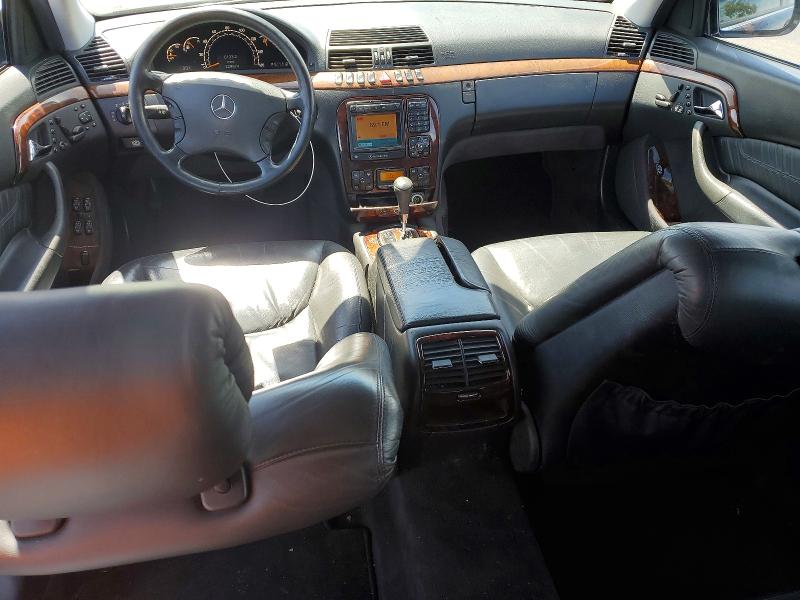2001 Mercedes-benz S მანქანა იყიდება აუქციონზე, vin: WDBNG75JX1A189097, აუქციონის ნომერი: 66012906