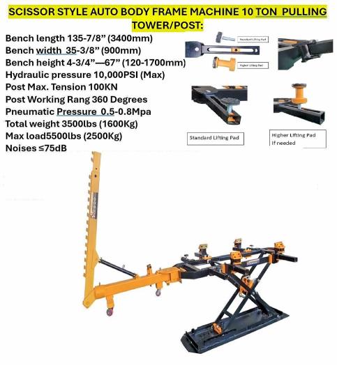 Aukcja sprzedaży 2024 Others Scissor Style Auto Body Frame, vin: 3811157, numer aukcji: 64297636