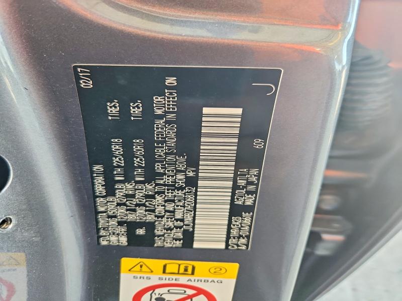 Aukcja sprzedaży 2017 Lexus Nx 200t, vin: JTJYARBZ7H2068132, numer aukcji: 65614486