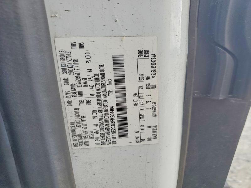 2015 Ford Transit მანქანა იყიდება აუქციონზე, vin: 1FTNE2CM3FKB04464, აუქციონის ნომერი: 63913196