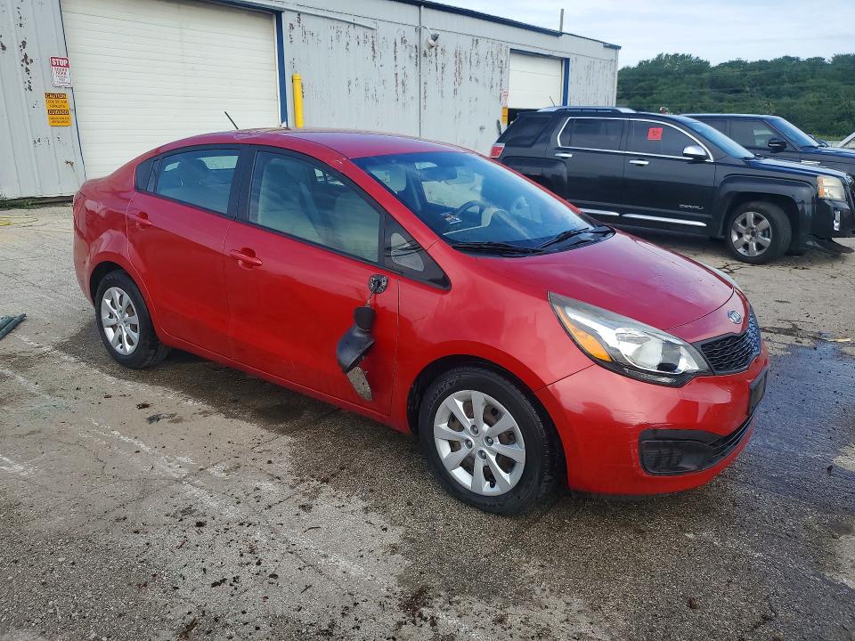 2013 Kia Rio მანქანა იყიდება აუქციონზე, vin: KNADM4A32D6121411, აუქციონის ნომერი: 65389916