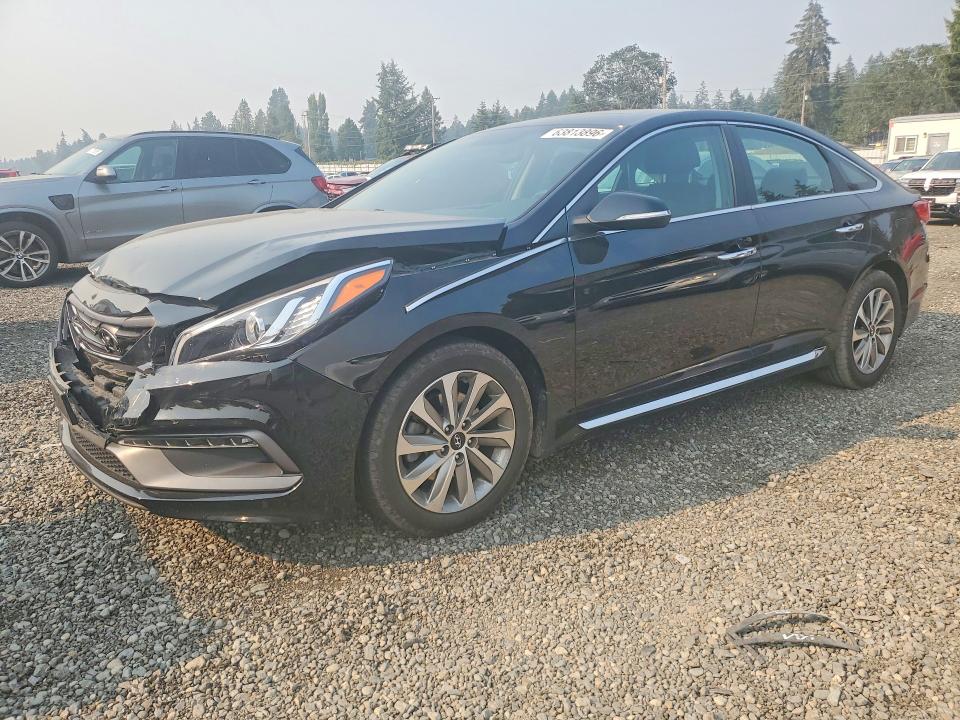 63813896 :رقم المزاد ، 5NPE34AF8GH336368 vin ، 2016 Hyundai Sonata مزاد بيع