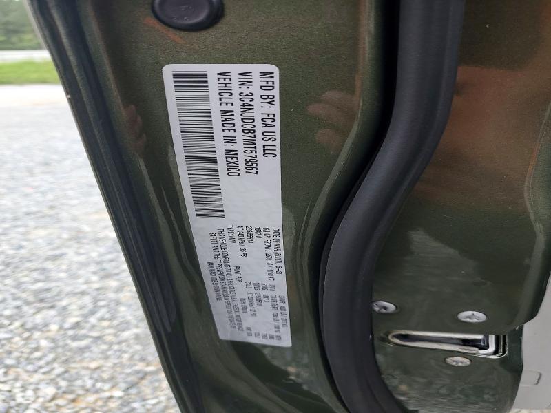 Aukcja sprzedaży 2021 Jeep Compass, vin: 3C4NJDCB7MT579567, numer aukcji: 63572016