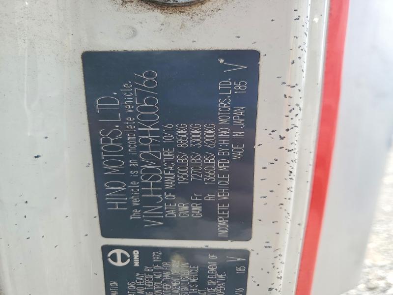 Продажа на аукционе авто 2017 Hino 195, vin: JHHSDM2H9HK005766, номер лота: 63910716