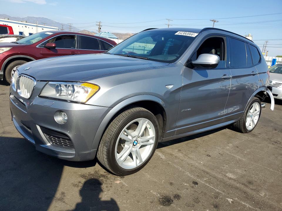 2014 Bmw X3 მანქანა იყიდება აუქციონზე, vin: 5UXWX7C56E0E82441, აუქციონის ნომერი: 64360866