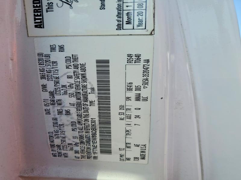 Продаж на аукціоні авто 2011 Ford Econoline, vin: 1FTNE1EW8BDB06301, номер лоту: 64565926