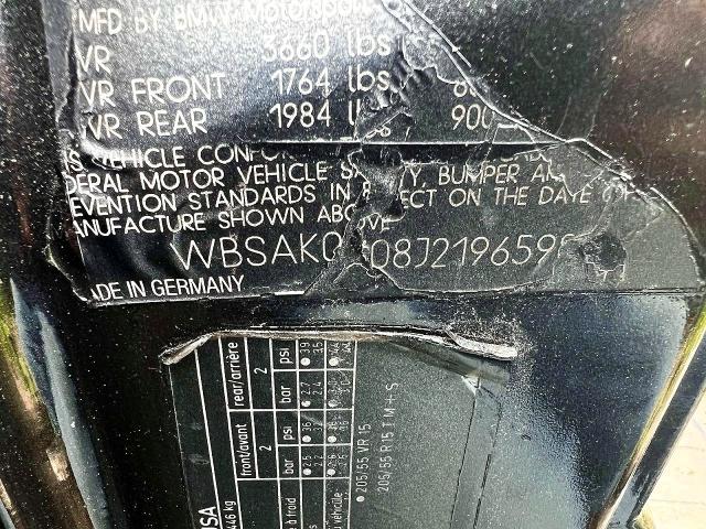 Продажа на аукционе авто 1988 Bmw M3, vin: WBSAK0308J2196598, номер лота: 64159786