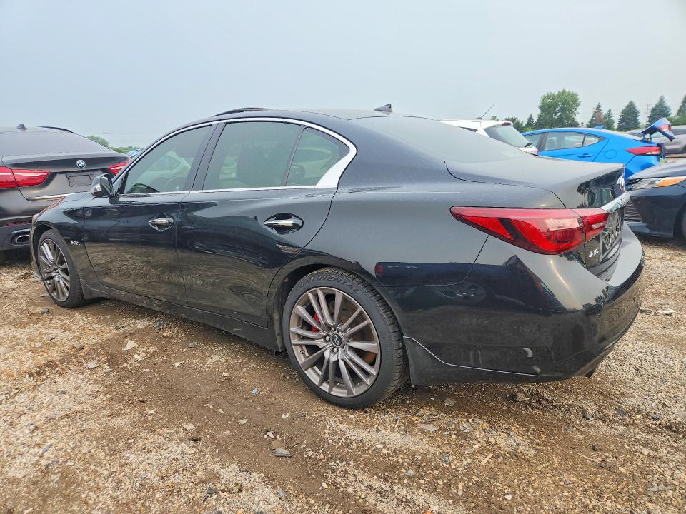 64022866 :رقم المزاد ، JN1FV7AR3JM480730 vin ، 2018 Infiniti Q50 مزاد بيع