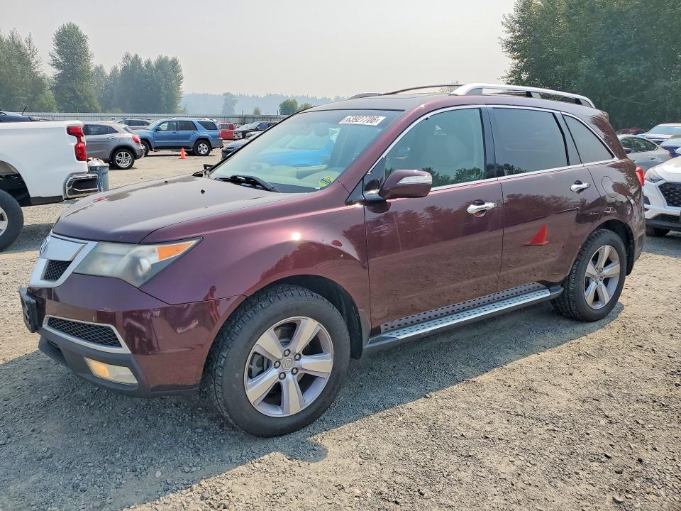 Auction sale of the 2011 Acura Mdx, vin: 2HNYD2H63BH506412, lot number: 63927706