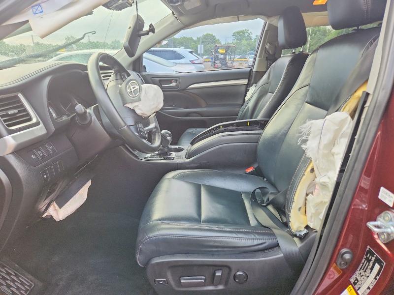 2019 Toyota Highlander მანქანა იყიდება აუქციონზე, vin: 5TDJZRFH1KS705529, აუქციონის ნომერი: 64332636