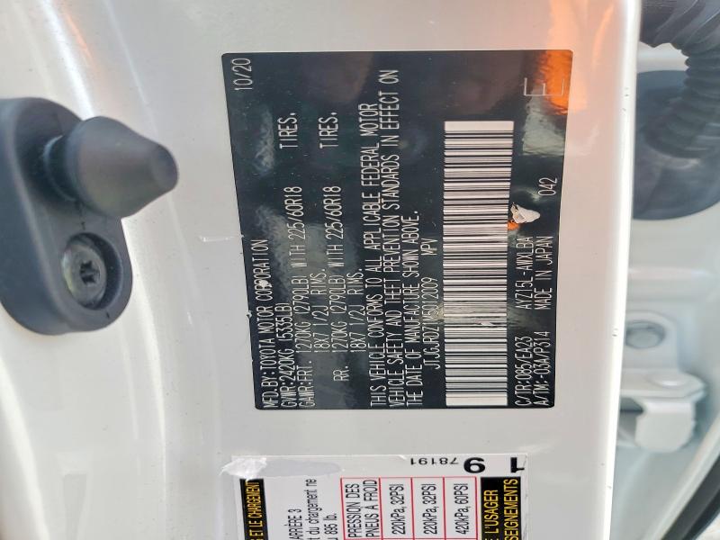 Aukcja sprzedaży 2021 Lexus Nx 300h, vin: JTJGJRDZ1M5012009, numer aukcji: 65128816