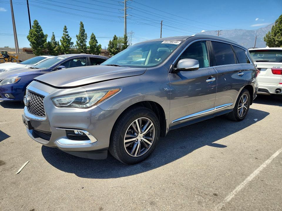 2017 Infiniti Qx60 მანქანა იყიდება აუქციონზე, vin: 5N1DL0MN3HC541712, აუქციონის ნომერი: 65238046