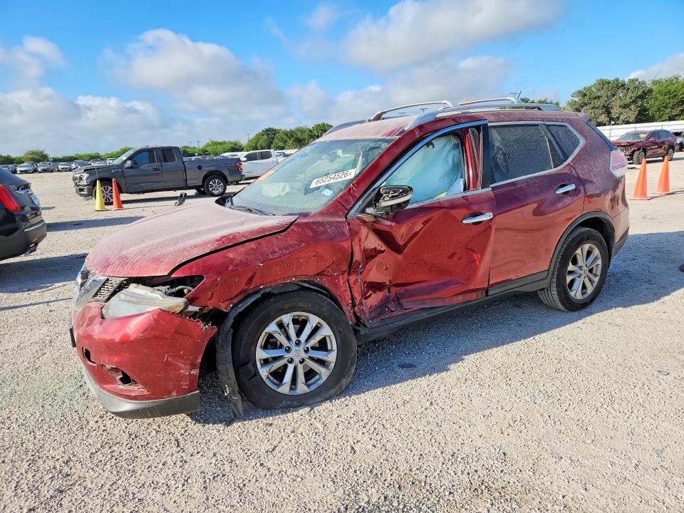 2015 Nissan Rogue მანქანა იყიდება აუქციონზე, vin: 5N1AT2MV4FC912646, აუქციონის ნომერი: 65254526