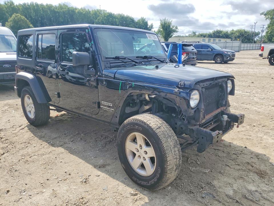 Продажа на аукционе авто 2017 Jeep Wrangler Unlimited, vin: 1C4BJWDG8HL539914, номер лота: 66017906