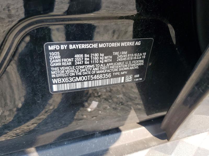 64836666 :رقم المزاد ، WBX63GM00T5468356 vin ، 2026 Bmw X2 مزاد بيع