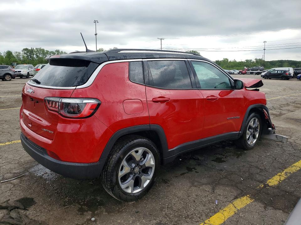 65272976 :رقم المزاد ، 3C4NJDCB0MT541338 vin ، 2021 Jeep Compass مزاد بيع