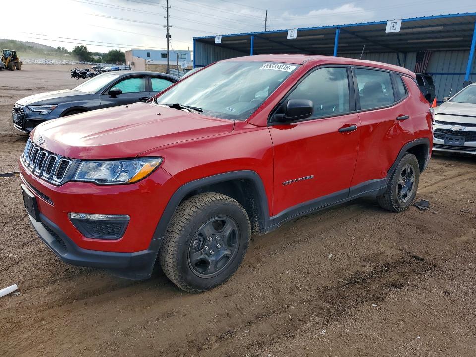 2021 Jeep Compass მანქანა იყიდება აუქციონზე, vin: 3C4NJDAB3MT561182, აუქციონის ნომერი: 65689036