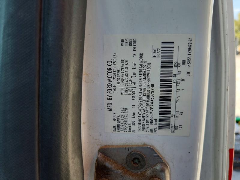 2018 Ford Transit Connect მანქანა იყიდება აუქციონზე, vin: NM0LE7F74J1379749, აუქციონის ნომერი: 66353136