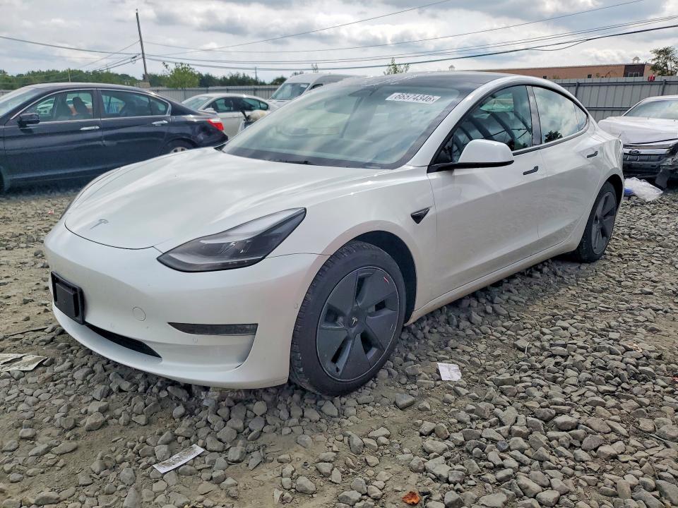 Auction sale of the 2022 Tesla Model 3, vin: 5YJ3E1EB7NF314266, lot number: 66574346