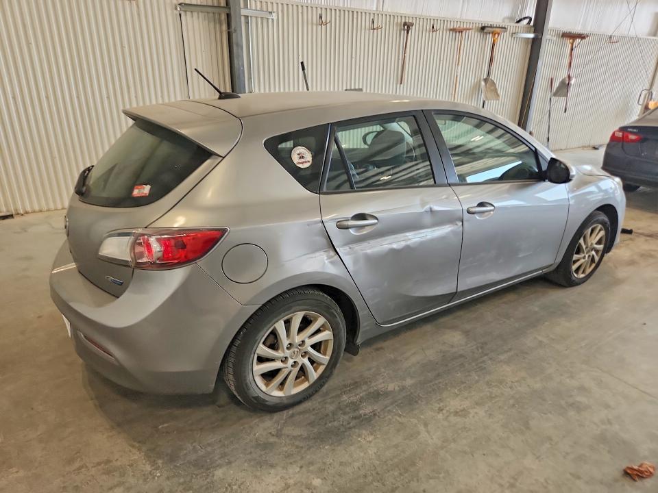 2012 Mazda 3 მანქანა იყიდება აუქციონზე, vin: JM1BL1M7XC1552939, აუქციონის ნომერი: 66553746