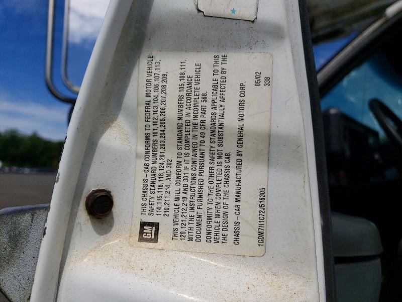 Продажа на аукционе авто 2002 Gmc C7, vin: 1GDM7H1C72J516305, номер лота: 63326576