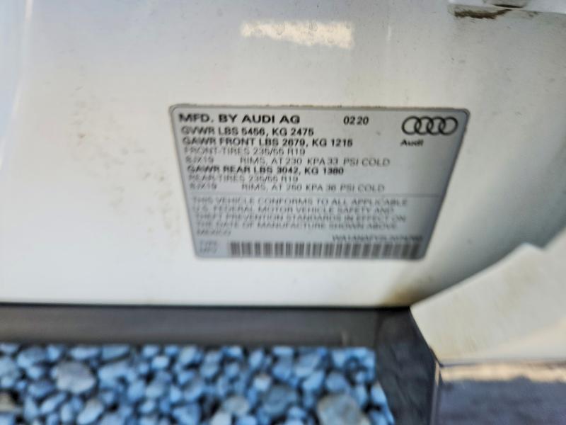 Aukcja sprzedaży 2020 Audi Q5, vin: WA1ANAFY2L2074760, numer aukcji: 66531006