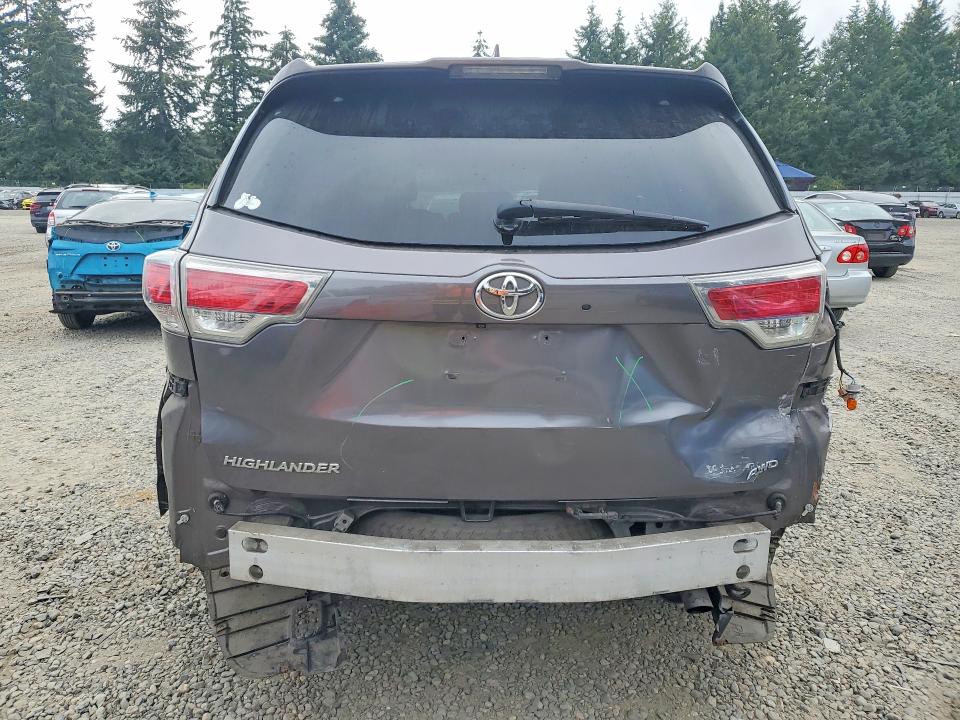 Aukcja sprzedaży 2014 Toyota Highlander, vin: 5TDJKRFH3ES037158, numer aukcji: 64343066