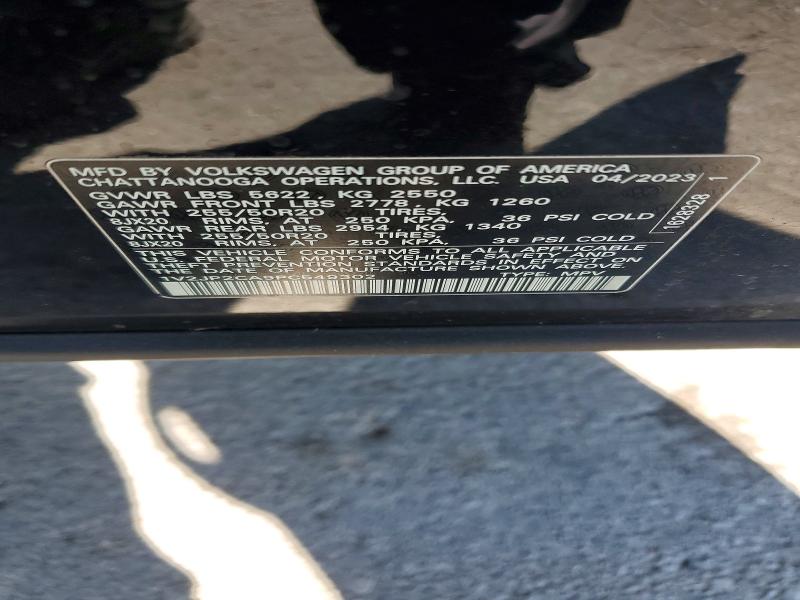 64929796 :رقم المزاد ، 1V2JP2CA9PC549302 vin ، 2023 Volkswagen Atlas مزاد بيع