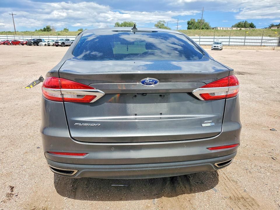 66096856 :رقم المزاد ، 3FA6P0T9XKR237376 vin ، 2019 Ford Fusion مزاد بيع