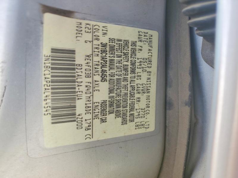Aukcja sprzedaży 2010 Nissan Versa, vin: 3N1BC1AP2AL464545, numer aukcji: 66244126