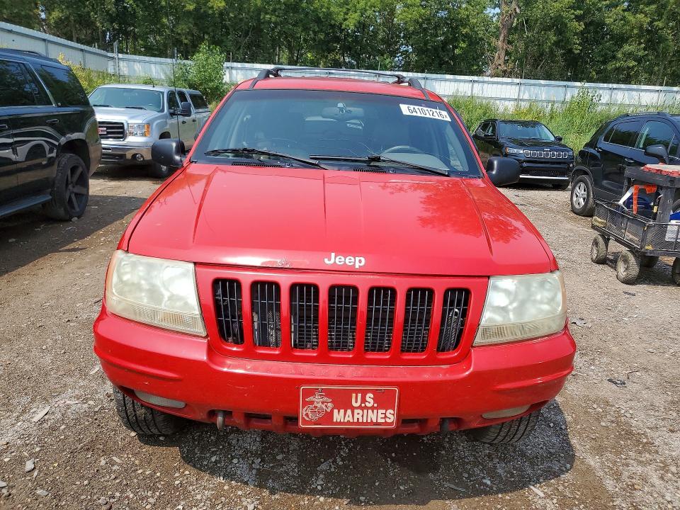 64101216 :رقم المزاد ، 1J4GW68NXXC702510 vin ، 1999 Jeep Grand Cherokee مزاد بيع