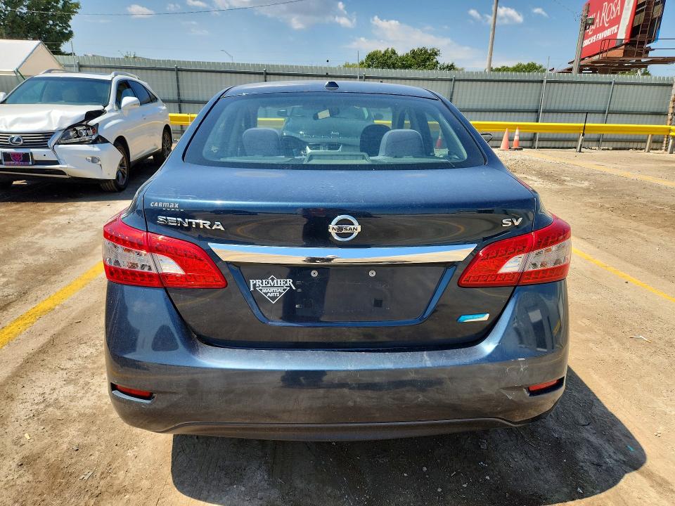 2013 Nissan Sentra მანქანა იყიდება აუქციონზე, vin: 3N1AB7AP1DL608625, აუქციონის ნომერი: 66904126