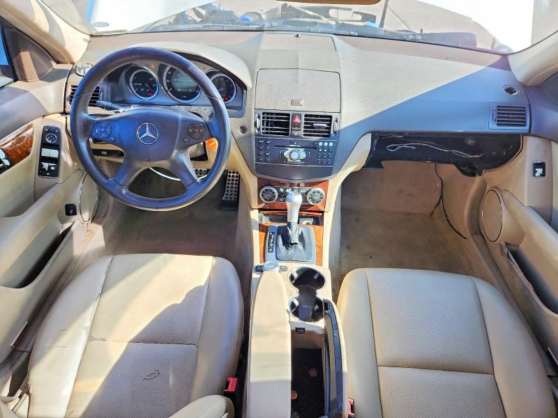 2009 Mercedes-benz C მანქანა იყიდება აუქციონზე, vin: WDDGF54XX9R073179, აუქციონის ნომერი: 64301426