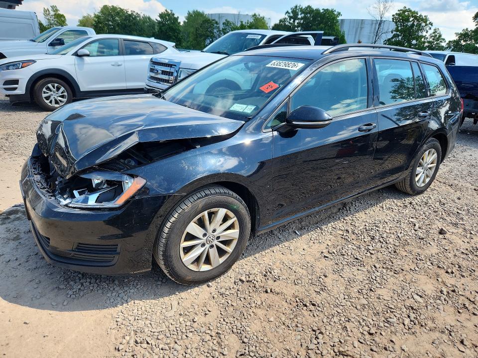 2017 Volkswagen Golf Sportwagen მანქანა იყიდება აუქციონზე, vin: 3VWC17AU6HM507821, აუქციონის ნომერი: 63829826