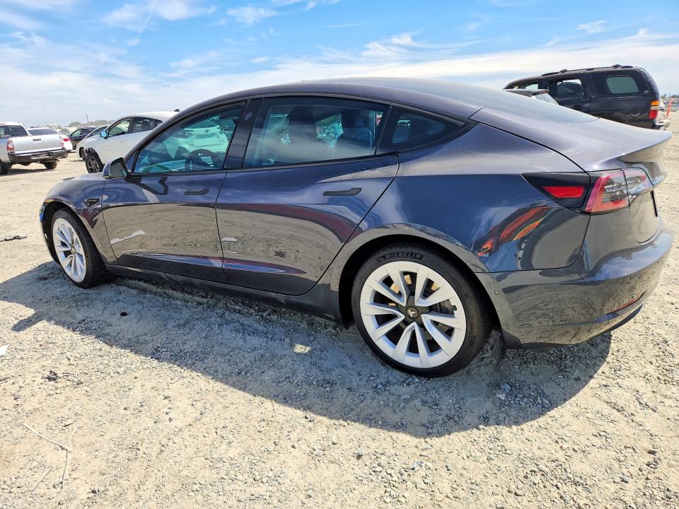 66148636 :رقم المزاد ، 5YJ3E1EB7MF001717 vin ، 2021 Tesla Model 3 مزاد بيع