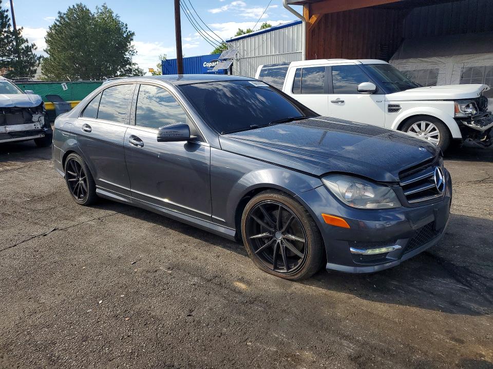 66698876 :رقم المزاد ، WDDGF8ABXEA923654 vin ، 2014 Mercedes-benz C مزاد بيع