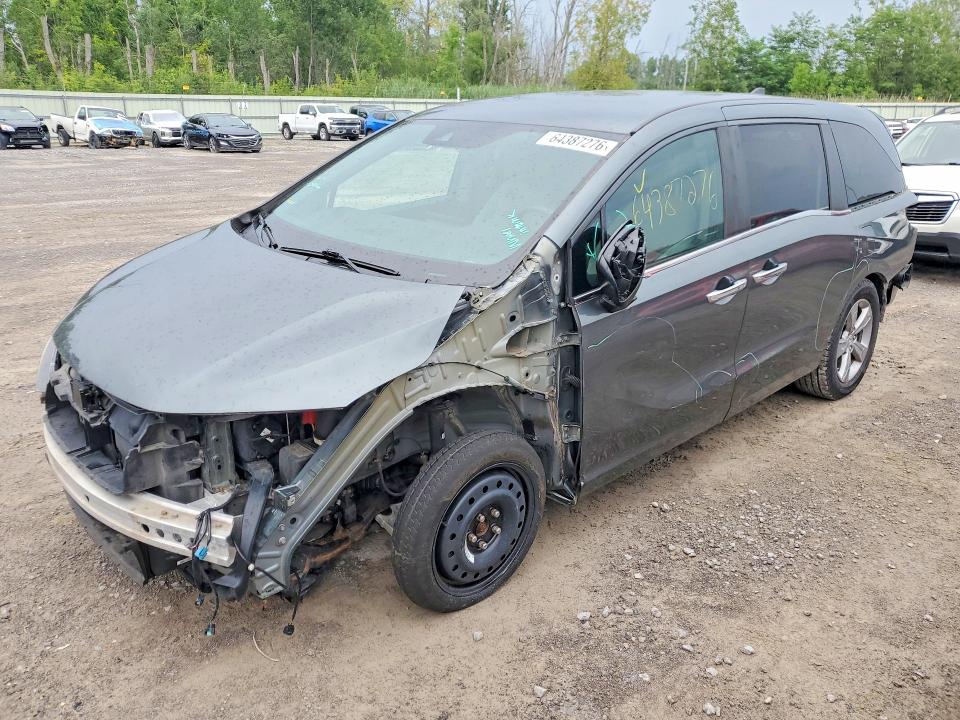 2018 Honda Odyssey მანქანა იყიდება აუქციონზე, vin: 5FNRL6H56JB068808, აუქციონის ნომერი: 64387276